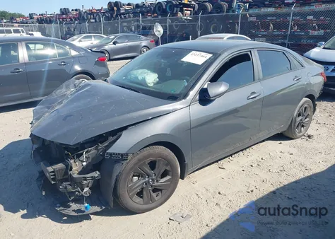 2023 Hyundai Elantra Sel from USA, damaged, VIN KMHLM4AGXPU585463